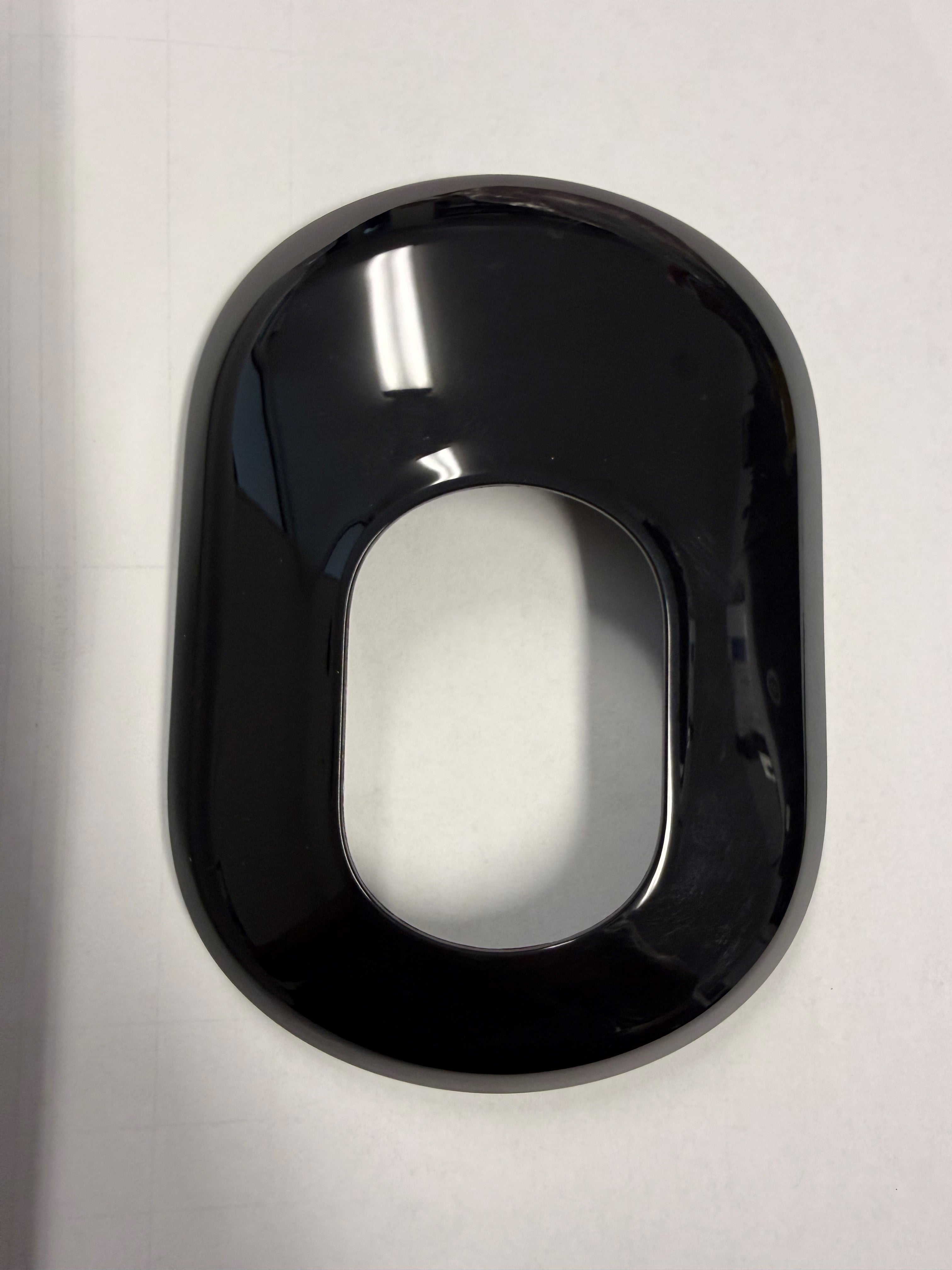 Black Headlight Face Plate
