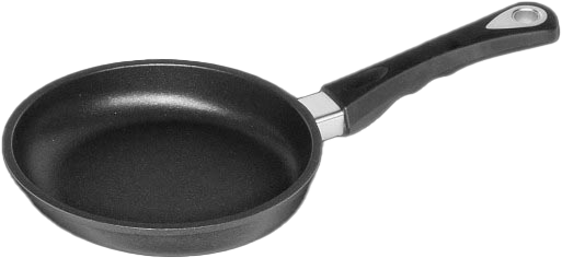 Frying pan wrought iron with hook handle Ø32cm black Turk